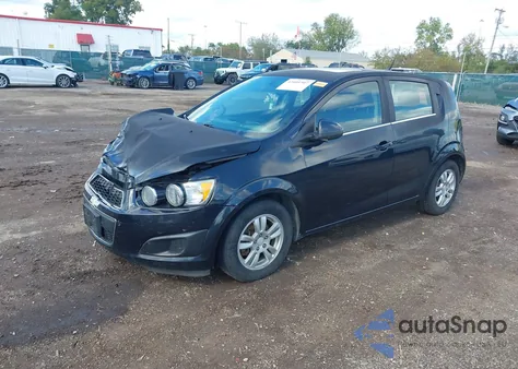 2014 Chevrolet Sonic Lt Auto z USA, uszkodzony, nr VIN 1G1JC6SB9E4142899
